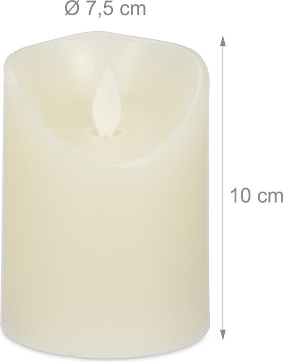 Relaxdays 4x LED candles (4x)