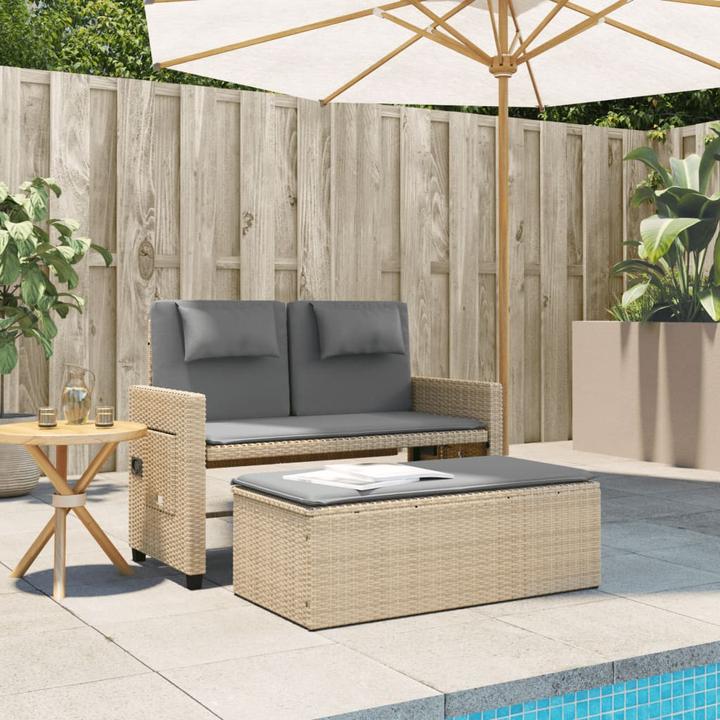 Image du produit vidaXL Ensemble salon de jardin 10 pièces avec coussins
