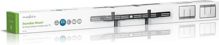 Actual product image Nedis Soundbar mount | Universal | Connected to the TV | 10 kg | Working depth adjustment (1 pcs., Wall installation)