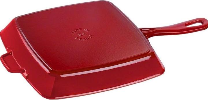 Produktbild Staub Grillpfanne quadratisch, Grau, 26x26 cm (26 cm, Grillpfanne, Gusseisen)