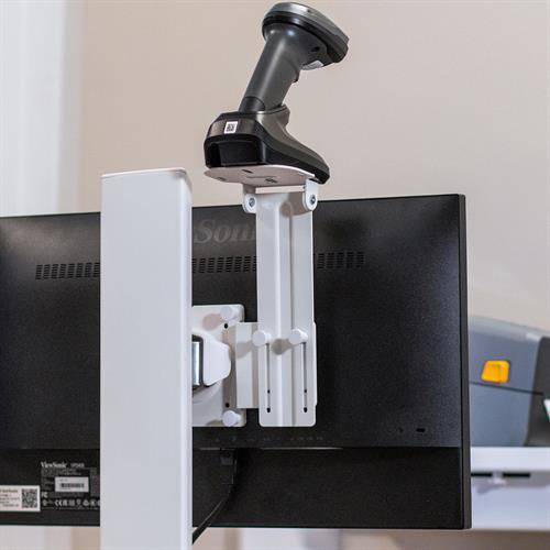 Actual product image Ergotron Top-Mount Scanner Holder Vesa Attach Snow White (Wall, 27", 0.70 kg)