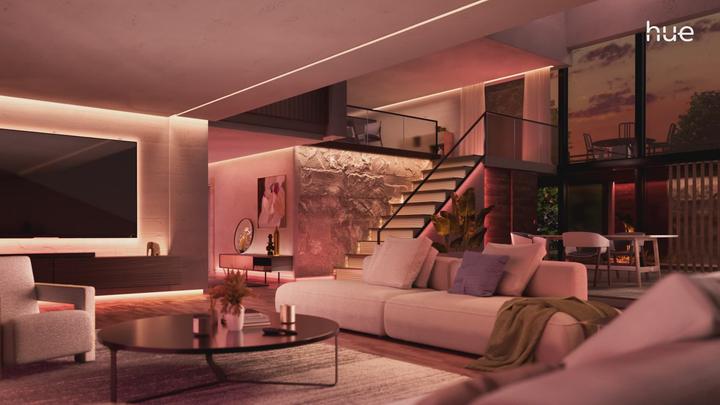 Image du produit Philips Hue Lightstrip Solo (Multicolore, 1000 cm, Intérieur)