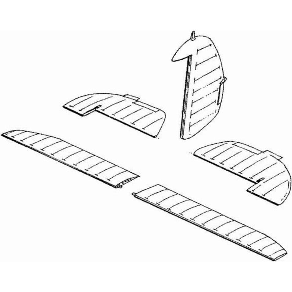 CMK Hurricane Steuerflächen