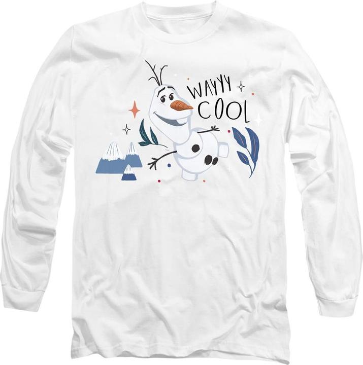 Immagine prodotto Disney Frozen Wayyy Cool Maglietta Olaf Adulto Unisex (M)