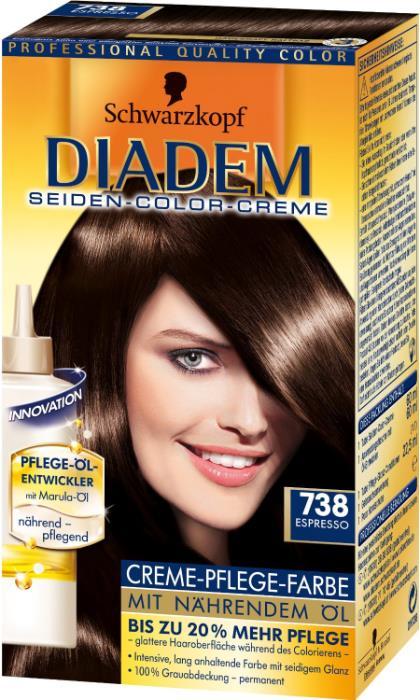 Schwarzkopf Diadem Seiden (738 Espresso)