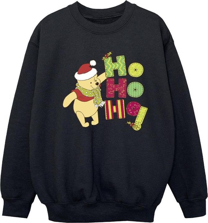 Produktbild Disney Winnie The Pooh Ho Ho Ho Scarf Sweatshirt Mädchen (152, 158)