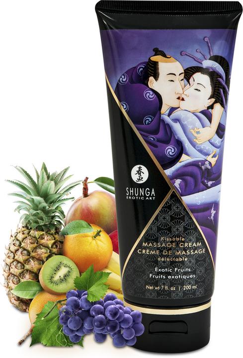 Produktbild Shunga Massage Cream Exotische Früchte (200 ml)