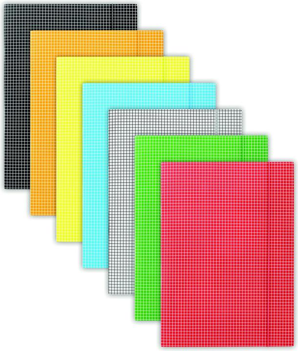 Produktbild Donau Sammelmappe, karton, a4, 400g/m2, 3 klappen, schwarz, kariert