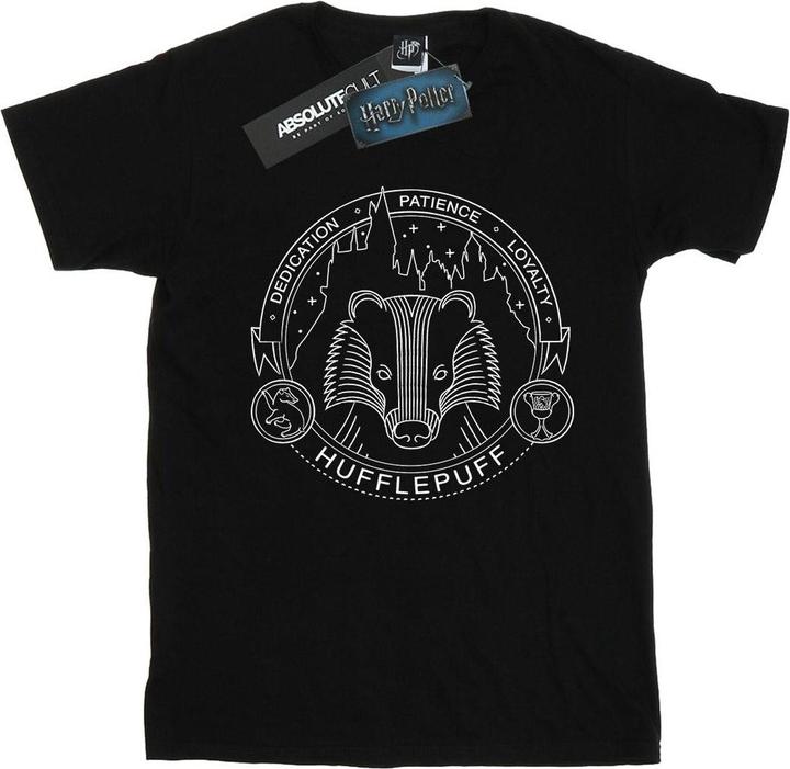 Immagine prodotto Hufflepuff Seal Maglietta Ragazze (116)