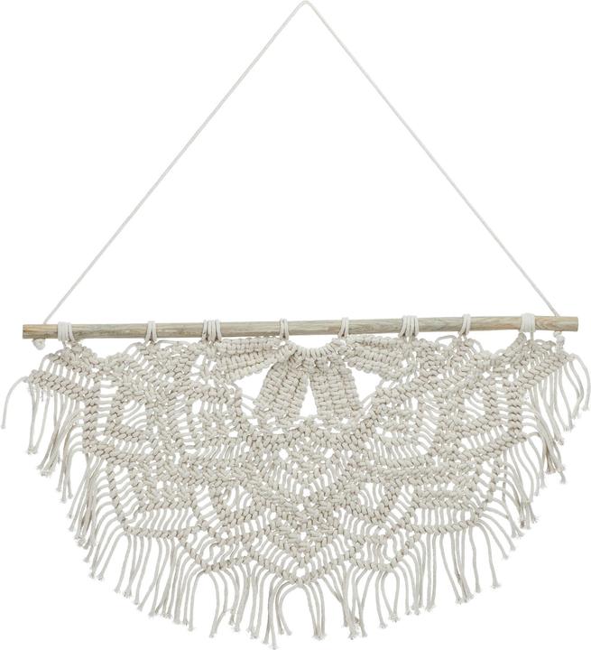 Actual product image Relaxdays Macramé wall hanging (60.5 x 1.5 x 65 cm)