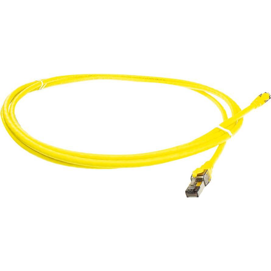 Thumbnail - ACT Yellow 2 meter SFTP CAT8 patch cable snagless with RJ45 connectors (S/FTP, CAT8.1, 2 m), Netzwerkkabel