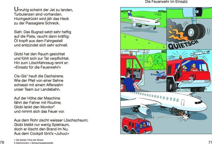 Actual product image Globi am Flughafen (German, Jürg Lendenmann, 2018)
