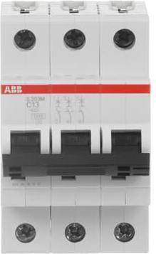 Produktbild ABB S203M-C13 Sicherungsautomat 13A pro M compact 3-polig