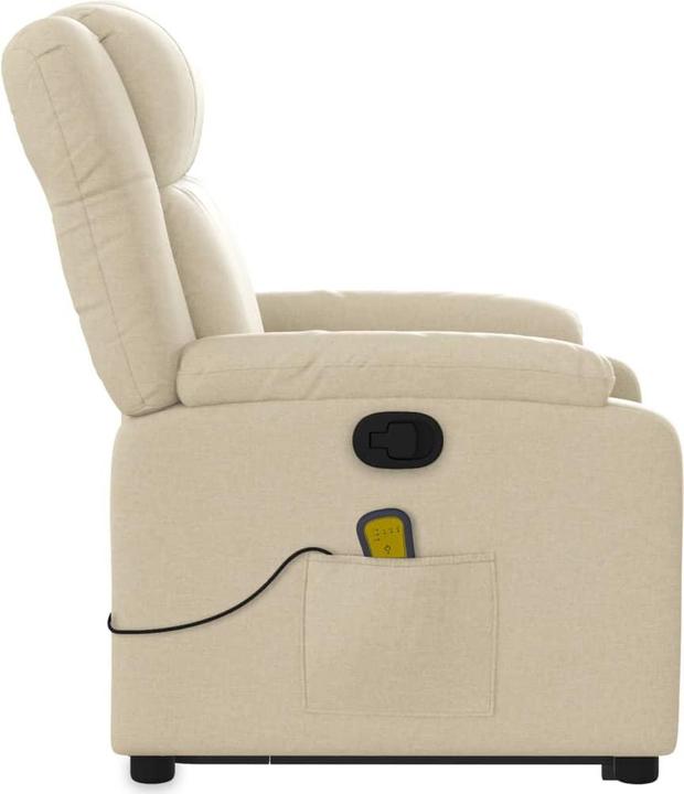 Immagine prodotto vidaXL Poltrona massaggiante con ausilio in tessuto