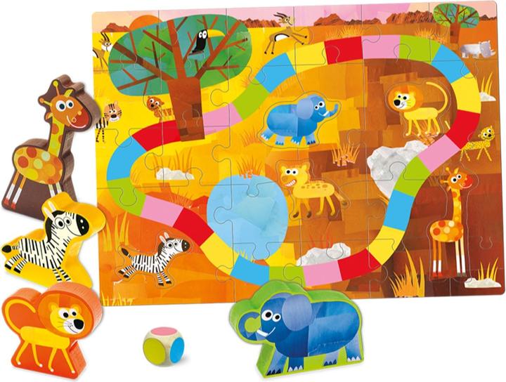 Image du produit Ludattica Puzzle Let's go safari