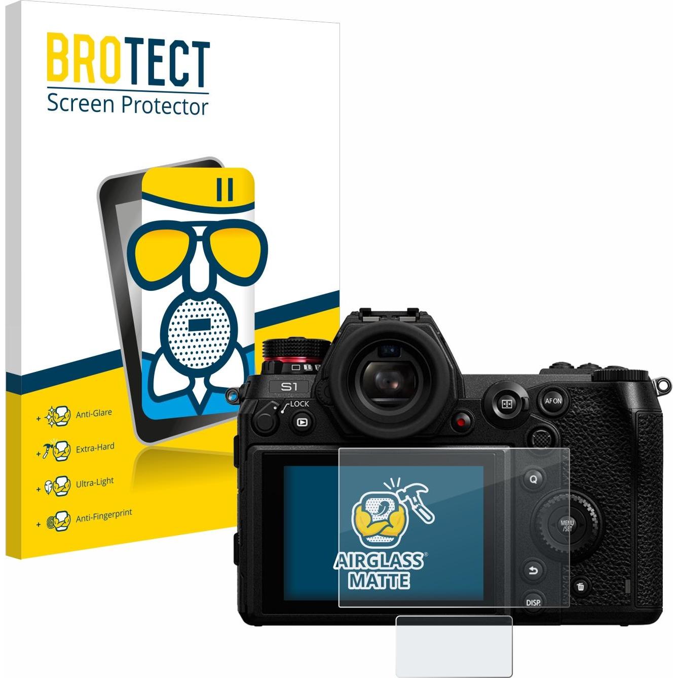 Thumbnail - BROTECT Schutzglas Schutzfolie Glas Folie Displayschutz matt (Displayschutz, Lumix DC-S1), Kameraschutz