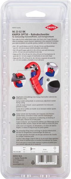 Produktbild Knipex Rohrabschneider DPT50 (202 mm)