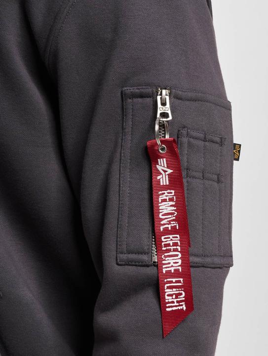 Produktbild Alpha Industries Red Stripe Hoodie - 93407 (L)