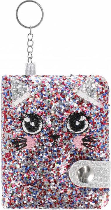 Actual product image Starpak Notebook keyring cat (Plain, Soft cover)