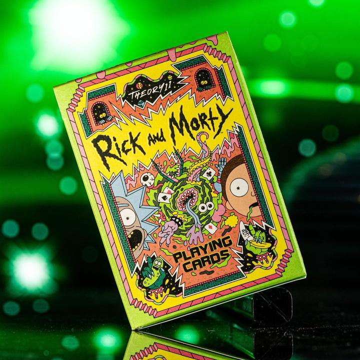 Image du produit Theory11 Cartes de jeu Rick et Morty (Anglais)
