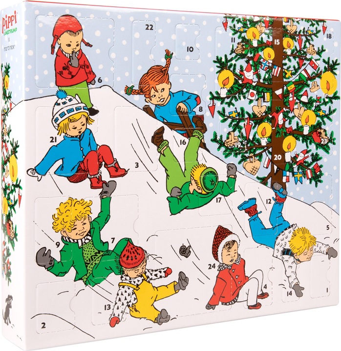 Produktbild Pippi Langstrumpf - Weihnachtskalender 2022