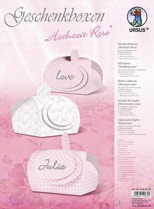 Actual product image Ursus Gift box.wedding rose.2798-00-99 (Gift box, 12 x)