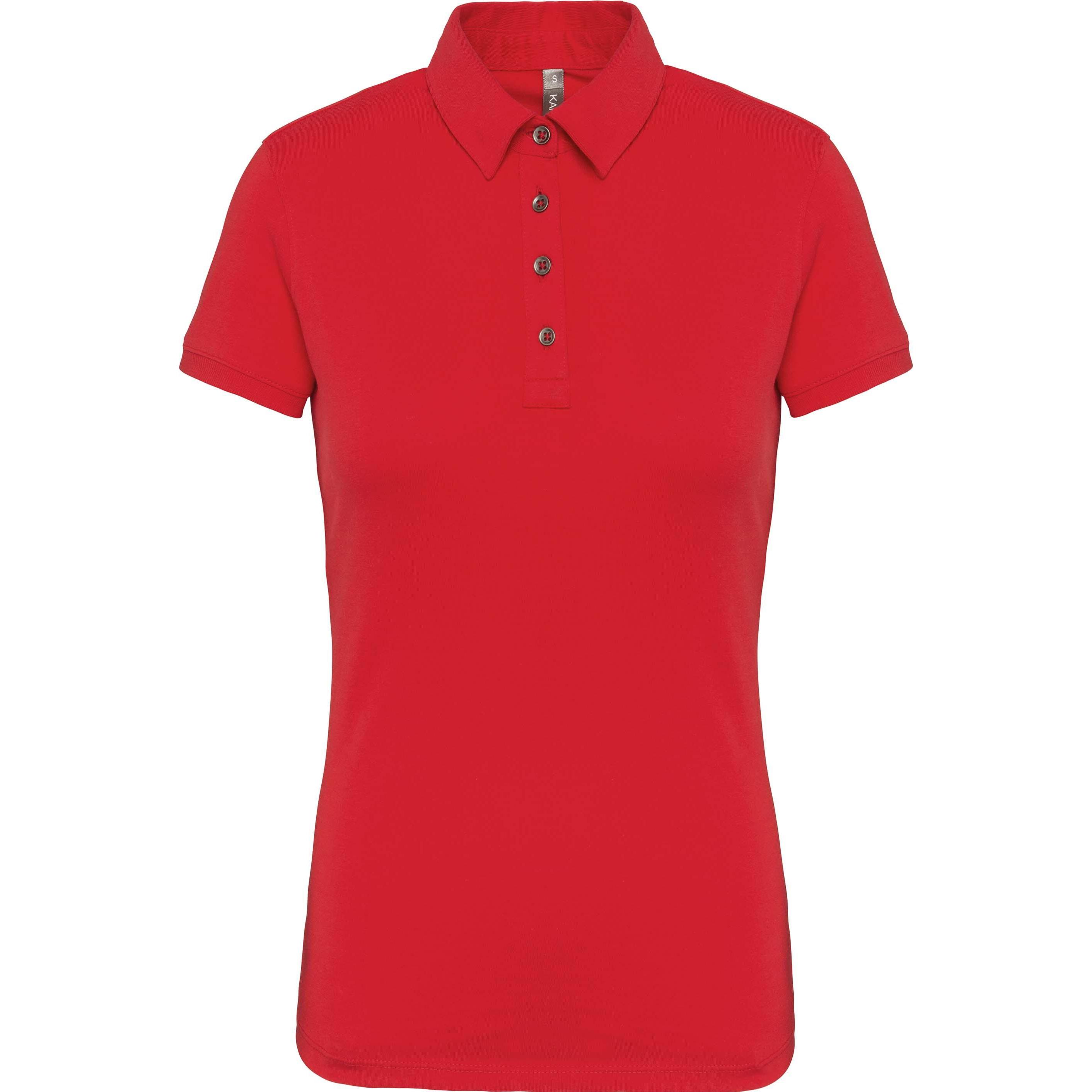 Kariban, Damen, Shirt, Jersey, Rot, (XL)
