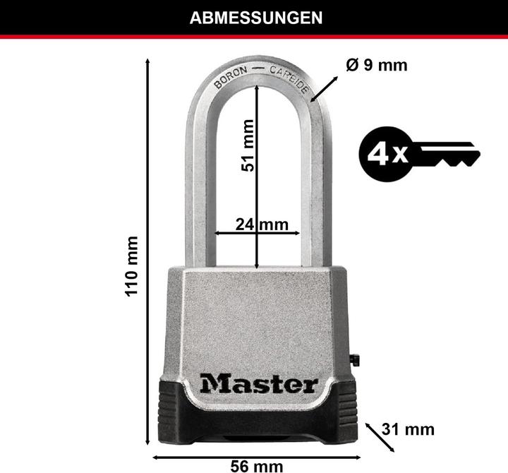 Productafbeelding Master Lock Zwaar hangslot