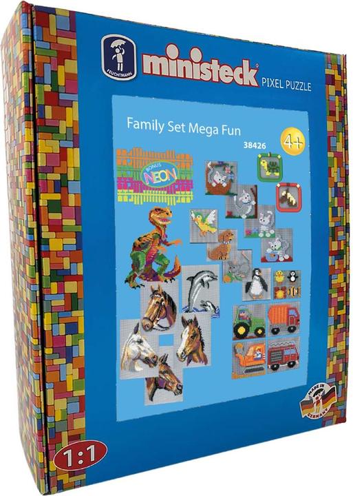 Actual product image Ministeck Family Set Mega Fun - XXL Box, 4000pcs.