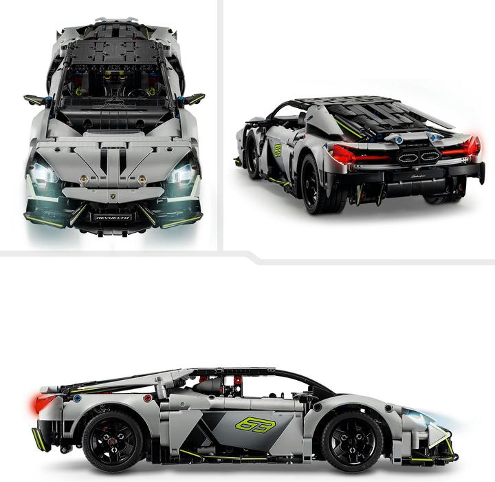 Produktbild LEGO Lamborghini Revuelto Supersportwagen (42214, LEGO Technic)
