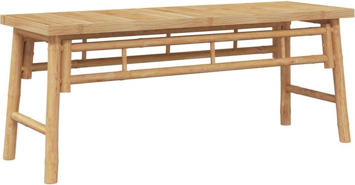 vidaXL Garden bench 110x38x45 cm bamboo