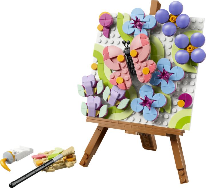 Produktbild LEGO Deko-Blumengemälde (31390, LEGO Creator Expert)
