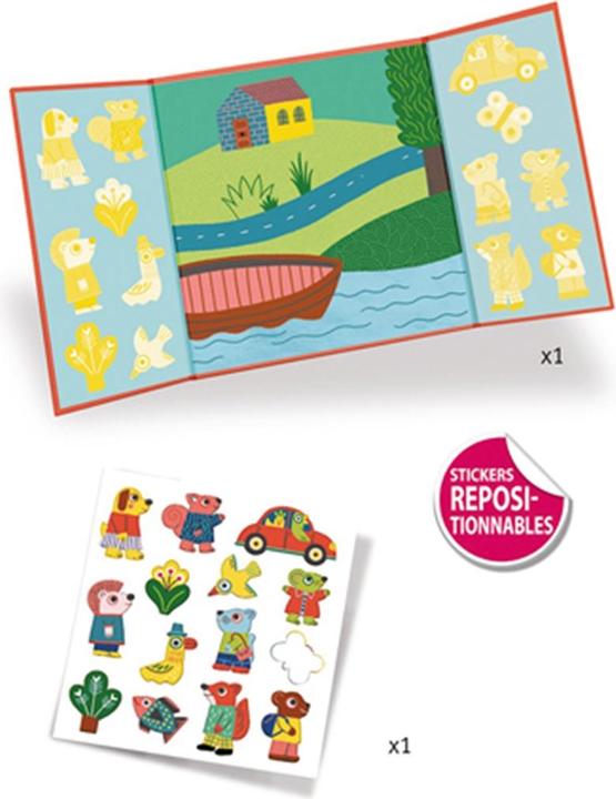 Produktbild Djeco Stickerbilder Tiere