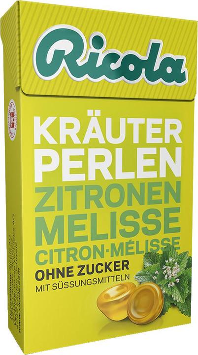 Image du produit Ricola Bonbons au citron perles d'herbes sans sucre (1 pcs, 25 g)
