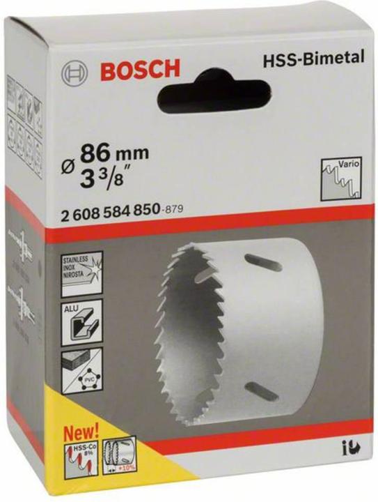 Actual product image Bosch Professional Zubehör Hole saw 86 mm Accessories 260 (86 millimetres)