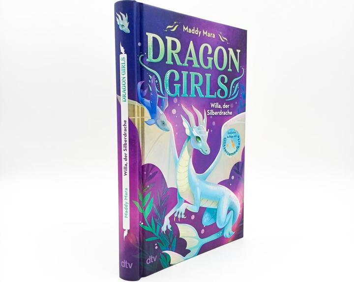 Actual product image Dragon Girls – Willa, der Silberdrache (German, Maddy Mara, Nadine Mannchen, 2024)