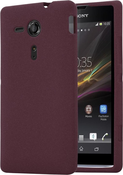 Actual product image Cadorabo TPU Frosted Cover (Sony Xperia SP)