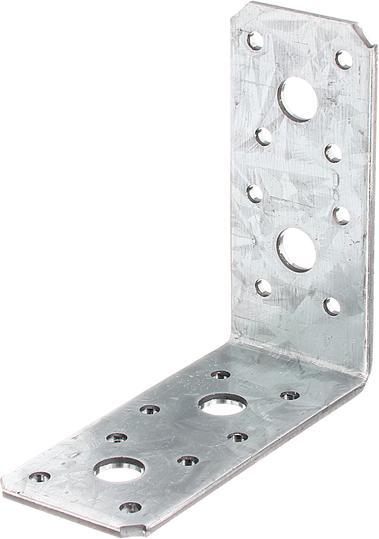 Immagine prodotto Alberts Connettore angolare 90 x 90 x 40 mm, zincato sendzimir, 1 pz. (Connettore angolare, 50 pz.)