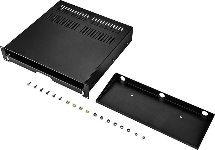 Produktbild Renkforce 48.26 cm (19”³) Tastaturschublade & Dokumentenablage 2 HE