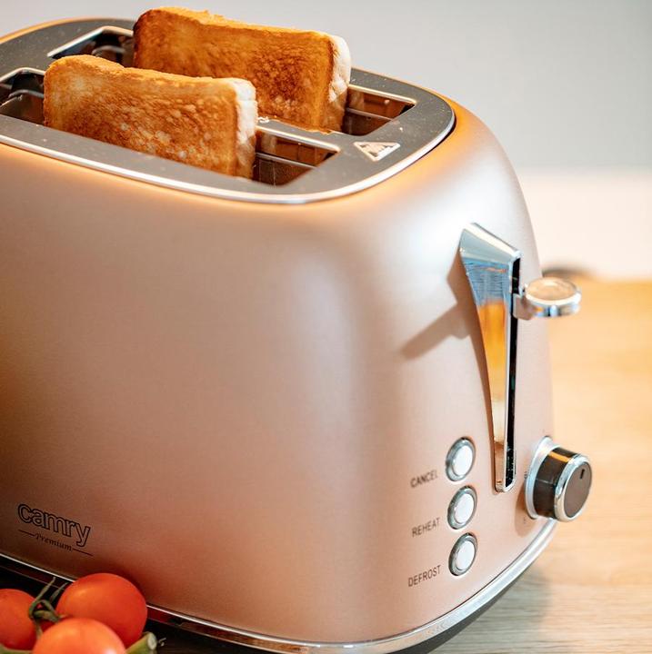 Produktbild Camry Toaster für 2 Scheiben 1000W