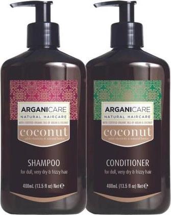 Image du produit Arganicare Coconut Shampoo And Conditioner Set 400 Ml (Set soin capillaire)