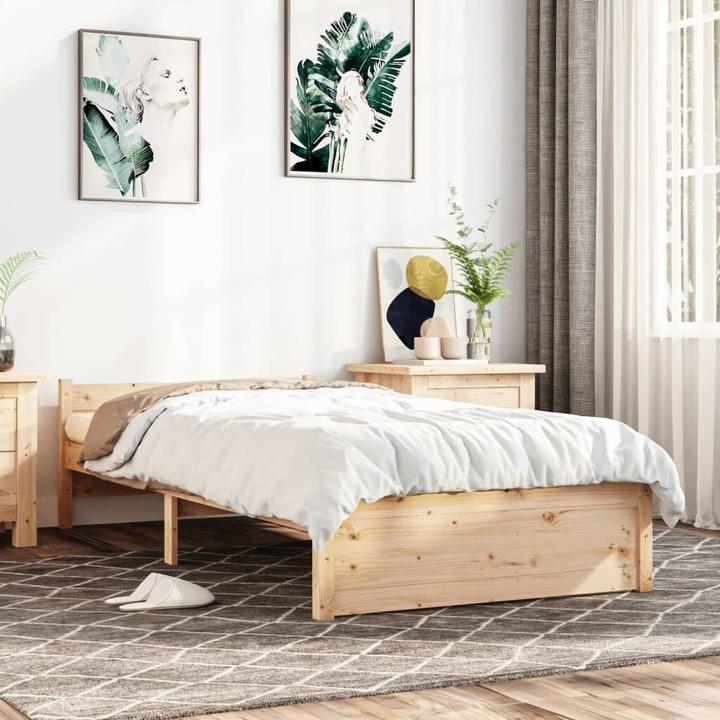 Actual product image vidaXL Bettrahmen (90 x 190 cm)