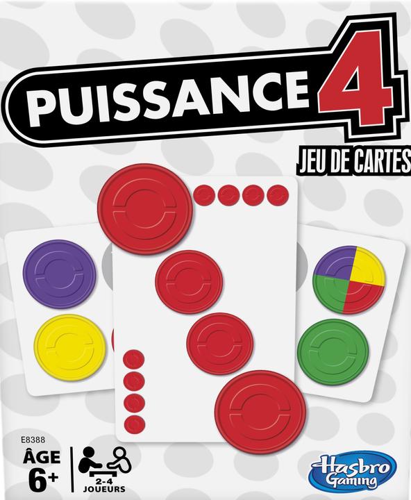 Actual product image Hasbro Gaming Puissance 4 cartes, f french (French, 2 - 4 Players)