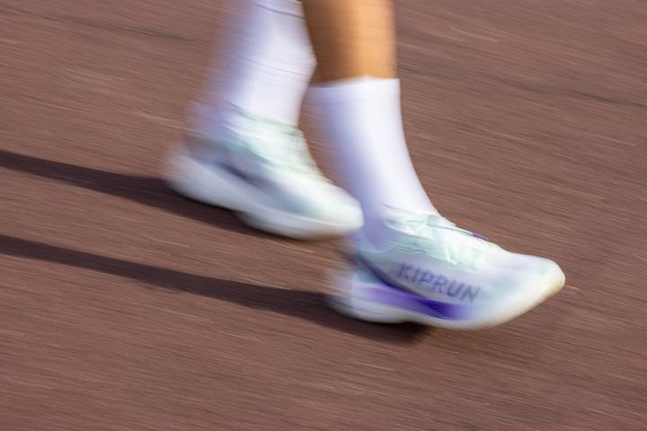 Image du produit Kiprun Chaussures Running Femme - KD900X.2 Vert clair Violet (41)