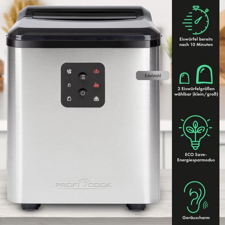 Actual product image Proficook Prof Ice Cube Maker PC-EWB 1253 inox