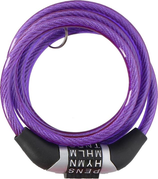 Image du produit Dunlop Antivol vélo avec code alphabétique (120 cm)