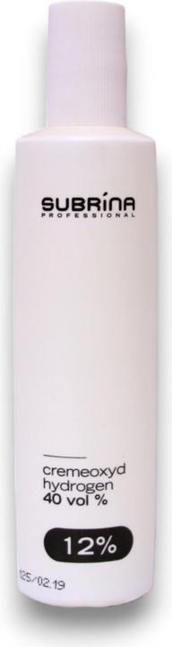 Konjac Sponge Oxidant 12% Subrina Professional CremeOxyd 40 Vol, 120ml