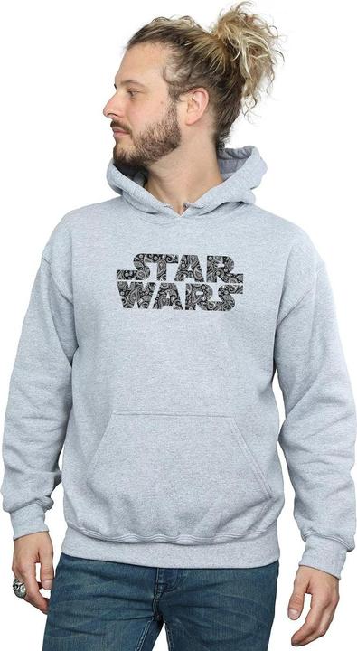 Produktbild Star Wars Paisley Logo Kapuzenpullover (L)