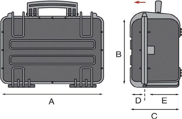 Produktbild GT Line Fahrbarer Werkzeugkoffer GT 52-21 PSS