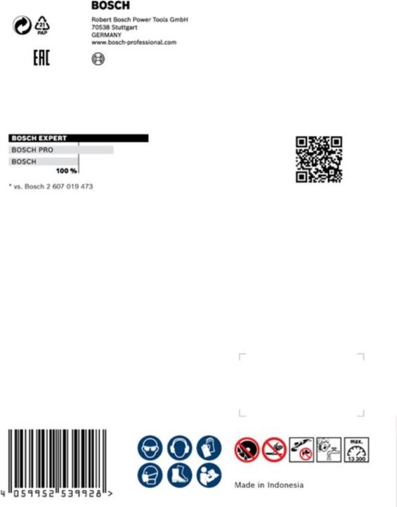 Produktbild Bosch Professional Zubehör EXPERT HardCeramic X-LOCK Diamanttrennscheiben, 115 x 22.23 x 1.4 x 10 mm